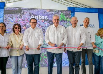 Alcaldía de Santiago entrega Parque Los Jazmines junto al presidente Abinader con inversión de más de RD$10,226,705.6