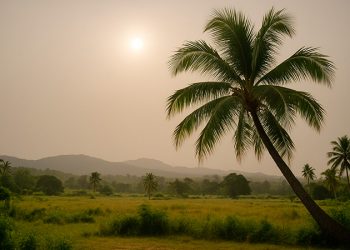 Polvo del Sahara y sistema de alta presión mantendrán ambiente soleado y caluroso en gran parte del país
