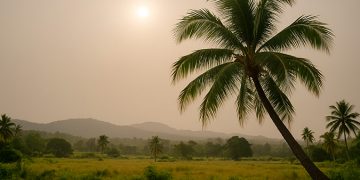 Polvo del Sahara y sistema de alta presión mantendrán ambiente soleado y caluroso en gran parte del país