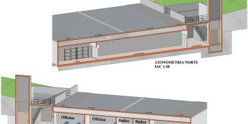 Inician obras de baños públicos en en el paso a desnivel del Monumento