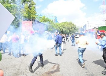 Interior y Policía sostiene que ANPA no tenía permiso para protesta hacia el Palacio Nacional