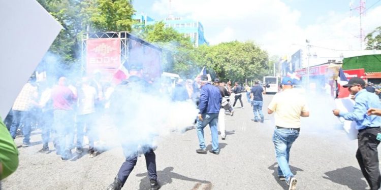 Interior y Policía sostiene que ANPA no tenía permiso para protesta hacia el Palacio Nacional