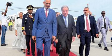 Secretario general de la ONU visita Haití