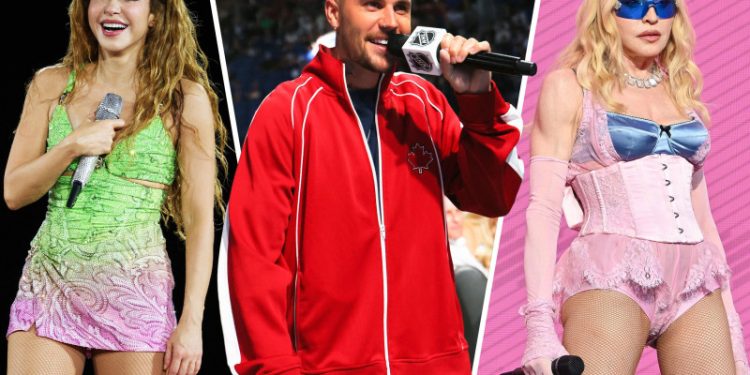 Shakira, Madonna y Justin Bieber tiene a su cargo un show del medio tiempo en la final del Mundial