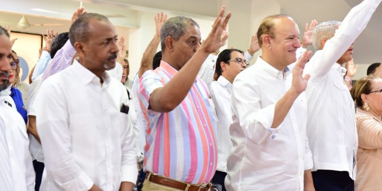 Federico Reynoso es ratificado como secretario general del PRM en Santiago de los Caballeros por tercer período consecutivo