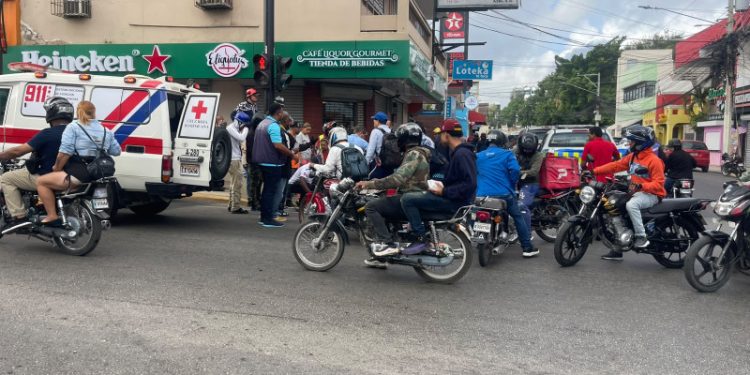 Accidente de tránsito deja un fallecido y provoca taponamiento en Las Carreras de Santiago