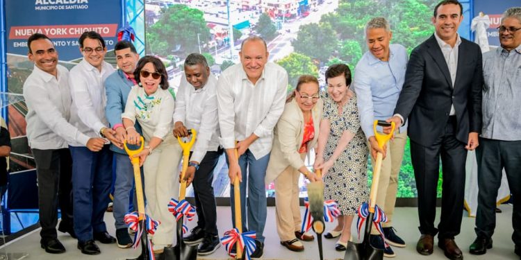 Alcaldía de Santiago inicia construcción del proyecto de embellecimiento y saneamiento de Nueva York Chiquito con inversión de RD$168.6 millones