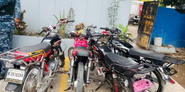Policía Nacional frustra carreras clandestinas de motocicletas; detiene a siete personas y ocupa RD$68,700 en Santiago