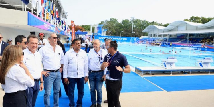 Abinader inaugura pabellones deportivos previo a los Juegos Centroamericanos Santo Domingo 2026