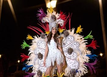 Melissa Núñez lleva el carnaval vegano a la pasarela de Miss República Dominicana Universo 2026