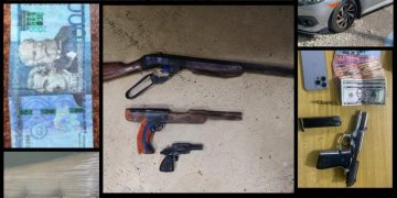 Policía arresta a 13 personas por robos, violencia de género, armas ilegales y falsificación en operativos en Santiago