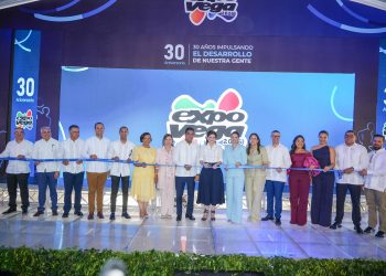 Expo Vega 2026 inaugura trigésima versión dedicada al Ministerio de Deportes y Recreación en una ceremonia encabezada por la vicepresidente de la República Raquel Peña