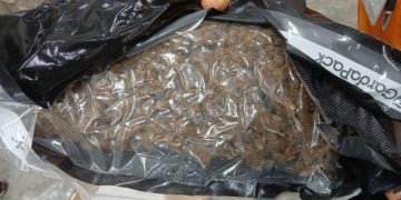 DNCD incauta ocho paquetes y cinco latas con marihuana durante operativos en el AILA