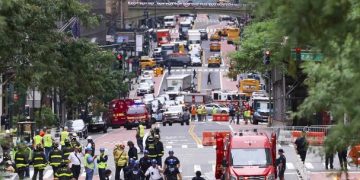 Nueva York: alrededor de 400 niños son evacuados por caida de ladrillos en Manhattan