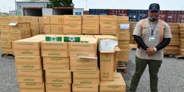 Aduanas detiene contrabando de 4.5 millones de cigarrillos y casi mil televisores