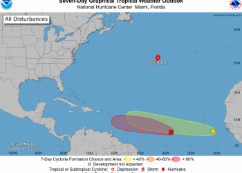 Se forma la tormenta tropical Cristóbal en el Atlántico, sin peligro inmediato de tocar tierra