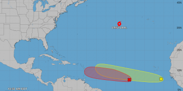 Se forma la tormenta tropical Cristóbal en el Atlántico, sin peligro inmediato de tocar tierra