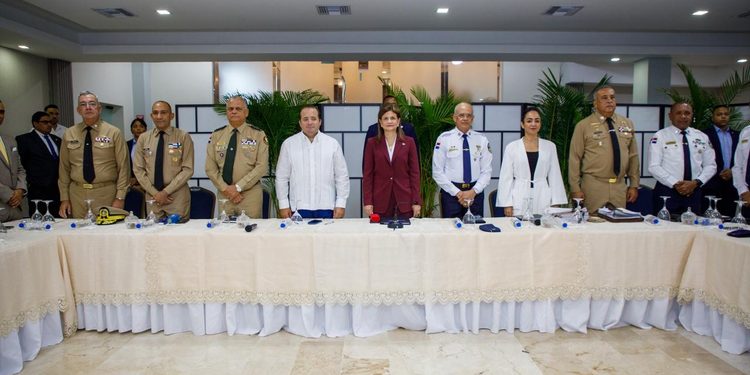 Vicepresidenta Raquel Peña encabeza reunión de seguimiento al Plan de Seguridad Ciudadana
