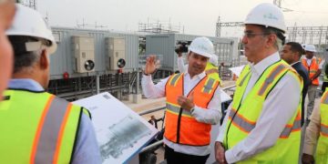 Abinader supervisa la central termoeléctrica Punta Caucedo