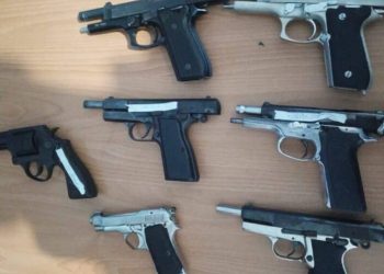 Una de cada cuatro armas incautadas por la Policía ha sido ocupada en Santo Domingo