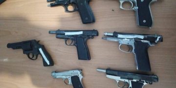 Una de cada cuatro armas incautadas por la Policía ha sido ocupada en Santo Domingo