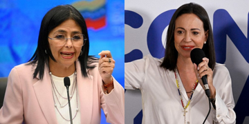 Trump considera "interesantes" unas elecciones entre Delcy Rodríguez y María Corina