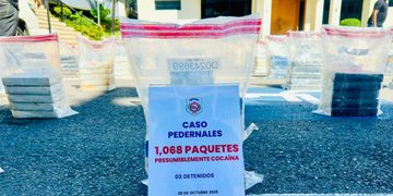 DNCD incauta más de una tonelada de cocaína en las costas de Pedernales; tres colombianos detenidos