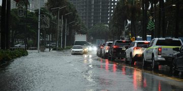 Lluvias causan estragos en Santo Domingo y región sur