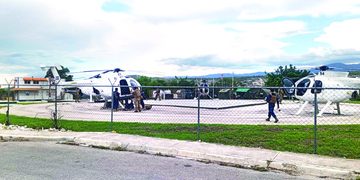 Siete helicópteros de El Salvador llegan a Jimaní