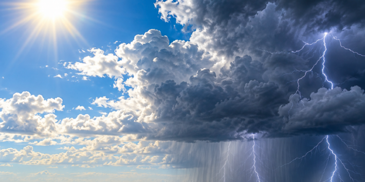 Indomet prevé aguaceros locales y tronadas esta tarde; mantiene alertas meteorológicas