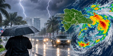 Indomet: onda tropical provocará aguaceros y tormentas eléctricas