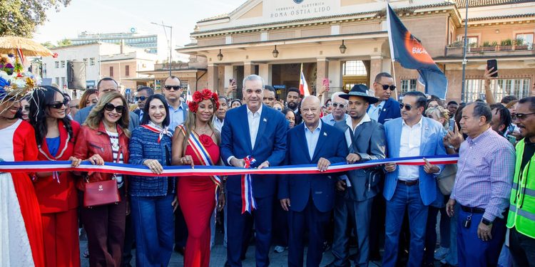 Presidente Abinader inaugura la Parada Dominicana en Roma y resalta el orgullo patrio, el espíritu emprendedor y los aportes de la diáspora dominicana en Italia