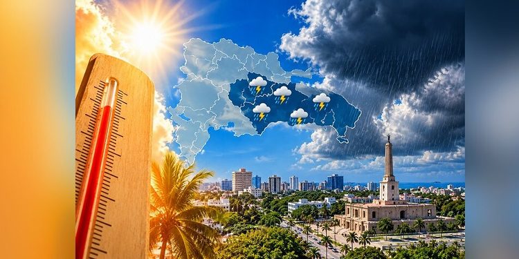 Indomet pronostica temperaturas de hasta 35 °C y aguaceros con tronadas en varias provincias