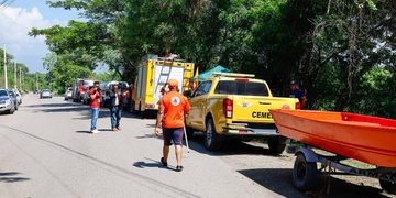 Buscan por tierra, agua y aire a menor de 14 años desaparecida en el Yaque del Norte
